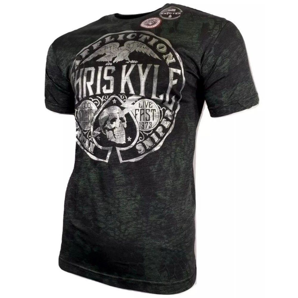 AFFLICTION Men's T-Shirt S/S CK CADRE Premium - Picture 3 of 9